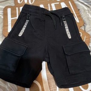 Givenchy Boys Zipper Logo Shorts Size 5